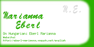 marianna eberl business card
